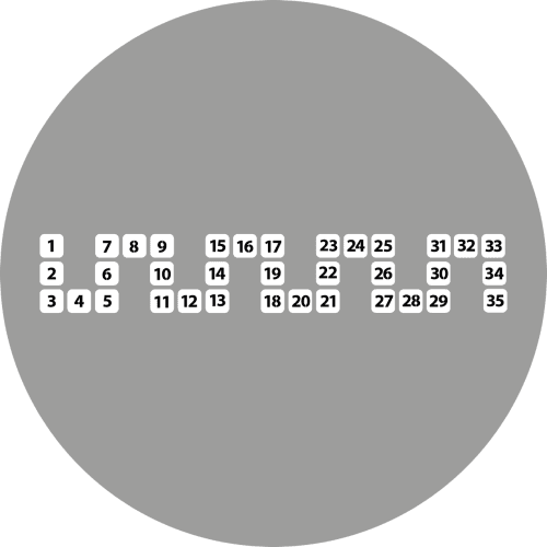 Czarnobiałe liczby 02 — zdjęcie 1